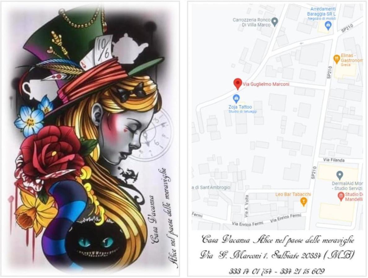 Alice Nel Paese Delle Meraviglie Sulbiate Extérieur photo
